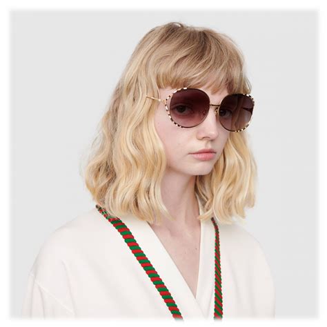 beige gucci sunglasses|Gucci sunglasses official website.